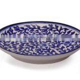 Indian Blue Pottery Kitchen Dishes / Plates thumbnail-2