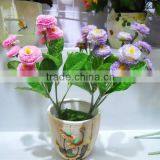 10 Heads Simulation Daisy Flower