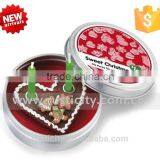 High Quality Customized Candle Tin Box Fancy and Wholesale