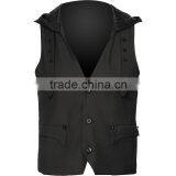 Gothic Hooded Men's Vest by Alishpa thumbnail-4