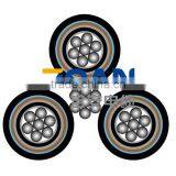 HV ABC Cable, Aerial Bundled Cable, Al/XLPE/CWS/HDPE+GSW, 3/C+1/C, 6.35/11 kv (AS/NZS 3599.1) thumbnail-2