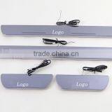 4 Pcs/Set Car LED Flash Door Sills Moving Scuff Plate White Blue Light Panel For Mazda 3th Axela 2014 2015 Quality Choice thumbnail-3