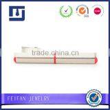 Fashion High Polish Cheap Stainless Steel Blank Tie Clip thumbnail-3