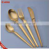 Gold Plated Cutlery, Gold Cutlery Set,flatware Set With Gold Wholesale Quality Choice thumbnail-1