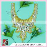 HC-0152 China Wholesale Sewing DIY Rhinestone Appliques Collar Trimming Quality Choice thumbnail-1