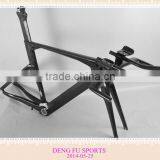 Dengfu Nice Design Carbon Time Trial Frame Triathlon Bicycle Frame for Sale FM087
