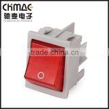 Kcd5 Gray Rocker Switch With Screws 15a 125vac With Neon CE TUV thumbnail-2