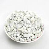 Natural White Turquoise Tumbled Stone