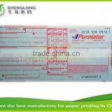 (PHOTO)FREE SAMPLE,248x102mm,80g Thick Paper,3-ply,separated Barcode Stickers,international Bill of Lading