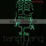 2016 Hot Sale LED Light up Fiber Optic Tron Dance Jumpsuits thumbnail-2