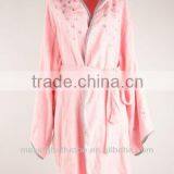 Long Sleeve Soft Women Bathrobe thumbnail-1