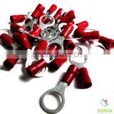 RED RING 8.4mm PUSH ON CONNECTORS ELECTRICAL TERMINALS AUTO WIRING RR84 thumbnail-2