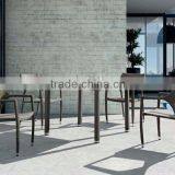 Wicker dining set - outdoor rattan material