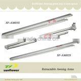 Ap Heavy Duty White Powerd Coated Double Cable Awning Arm