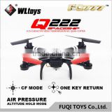 WlL Q222 2.4G Air Pressure 3d roll rc quadcopter Hovering Set High RC dronewith wifi fpv camera