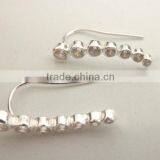 Fashion 925 Sterling Silver CZ Ear Pins Earring Jewelry thumbnail-3