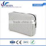 Fashion Strips Canvas Cosmetic Bag thumbnail-1