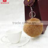 Hot Sale Genuine Rabbit Plush Keyring thumbnail-2