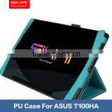 Luxury Anti scratch Smart Perfect Fit Eco-Friendly PU Leather Protective Back Shell For Asus T100HA Tablet Cover Shell