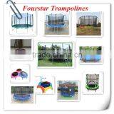Fourstar Outdoor Fitness Trampoline 16FThas Safety Net With Low Price and High Quatity thumbnail-3