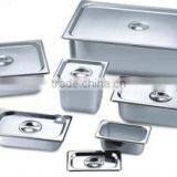 Высококачественный контейнер для мороженого из нержавеющей стали, сковорода для пищи GN в продаже