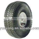 10 Inch Pneumatic Rubber Wheel for Trolley/steel Rim Wheel/ Air Rubber Tire