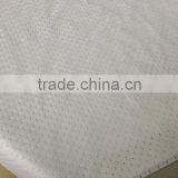 100% polyester white mesh fabric knitted fabric