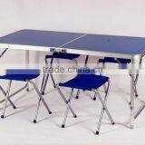 Foldable Aluminium Table and Chairs for Camping Sets thumbnail-1