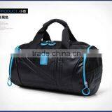 Leather Travel Bag, Pattern Sports Bag With Shoes Compartment thumbnail-4