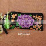2016 Hot Sale High Quality and Beautiful Colorful China Style Ethnic Embroidery Bag Wallet for Lady thumbnail-1