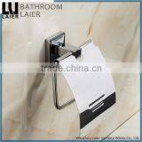 Simple Latest Styles & Innovations Covered Zinc Alloy Chrome Finishing Bathroom Sanitary Items Wall Mounted Toilet Paper Holder thumbnail-3