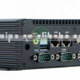 Fanless IPC Embedded Computer With AMD T56N 4 COM 2 Gigabit Lan Low Power DC 12V COM2 Supports RS485 RS422 Features thumbnail-5