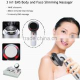 EMS Infrared 1MHz Ultrasound Galvanic Skin Care massager Anti Cellulite Lose Weight Slimming Body Face Fat Burner massager