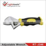 RIGHTTOOLS RT-J346 Professional Quality CR-V Adjustable SPANNER Wrench