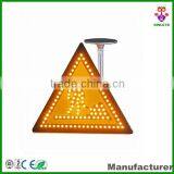 Road Work Solar Powered Traffic Sign for Construction