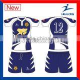 Design Your Own Rugby Uniform Jersey League Jersey Rugby Team Wear thumbnail-3