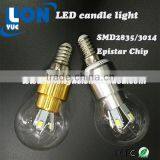 CANDLE LED LIGHT 4w E27 With FACTORY PRICE E14 B22