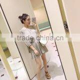 Latest Fashion Long Sleeves O Neck Chiffon Women Dress thumbnail-4