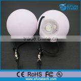 2017 New Products Promotion Gift Decorative Rgb Color Changing 8cm Ball Shape Led Night Light