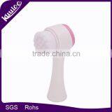 Super Soft Hair Double Head Silicone Massage Face Cleanser thumbnail-1
