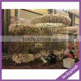 Huge Gold Metal Flowerpot Stands Wedding Stage Decoration Metal Stand thumbnail-3