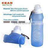 Silicone Foldable Water Bottle thumbnail-1