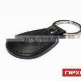 Logo Embossing MIFARE Classic 1K Rfid Key Fob Leather thumbnail-5