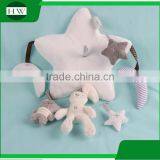 Christmas Gift Promotional Newborn Gift Set Nursery Baby Bed Crib Cot Hanging Bell Musical Mobile Plush Rattle Toy thumbnail-4