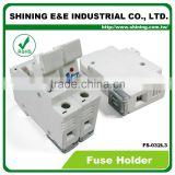 FS-032L3 Embedded Indicator 600V 32A 1 Pole RT18-32 Ceramic Fuse Holder