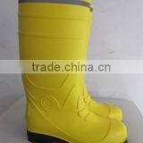 Steel Toe Mining Working Boot Yellow thumbnail-1