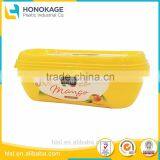 Coloful Disposable PP Ice Cream Container With Lid, Wholesale IML Plastic Ice Cream Container Sizes thumbnail-1