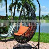 2017 Trade Assurance New Design Woven Rattan Wicker Outdoor Egg Shaped Chairs thumbnail-1