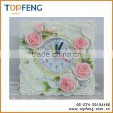 Rimobul Petite Floral Table Resin Petite Floral Alarm Clock thumbnail-1