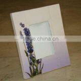 High Quality Best Selling Lacquer Flower Design Photo Frame thumbnail-1